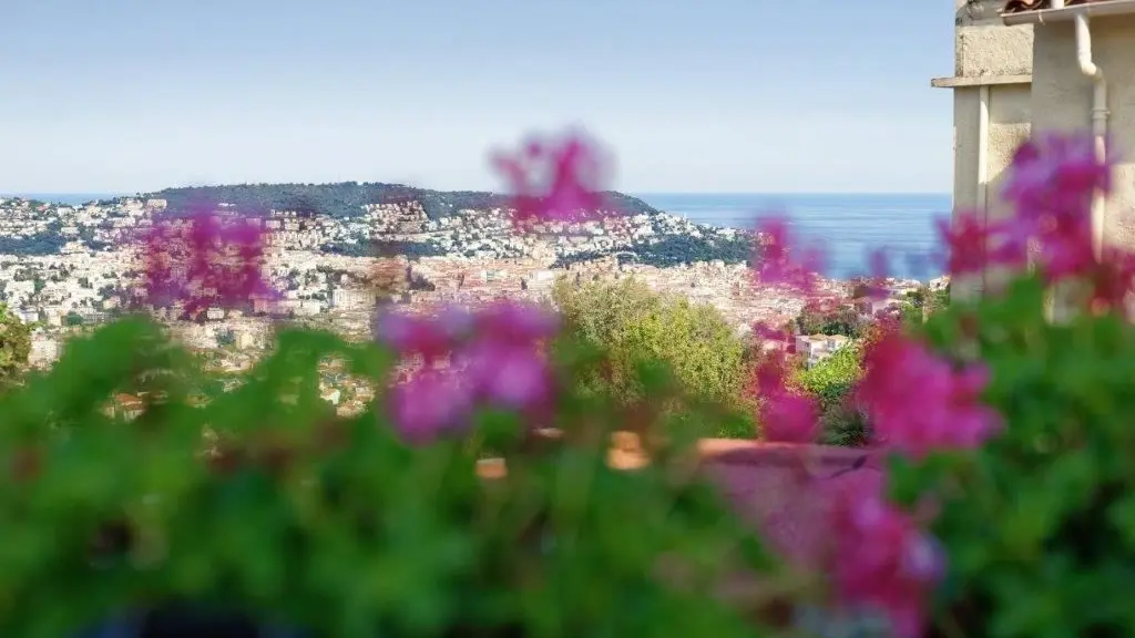 Gîte La Mirandière-Vue dégagée-Nice-Gîtes de France des Alpes-Maritimes