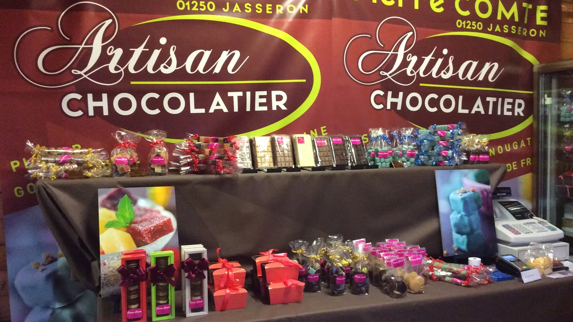 Stand Chocolaterie Comte Jasseron