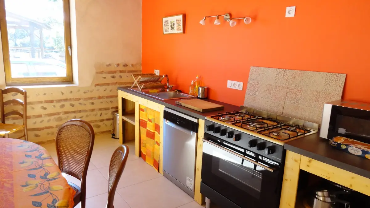 Ferme Passion Chambre Bugey - Cuisine