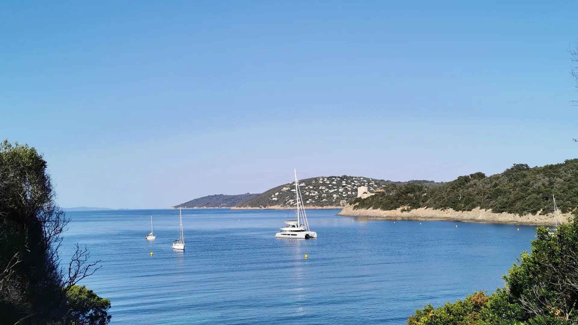 Vue sur la baie de Port Man