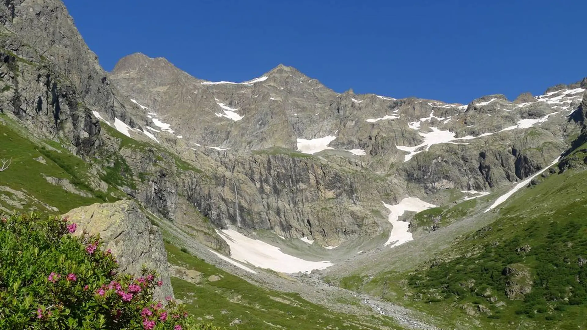 Le vallon de Jas Lacroix, sur la commune de Vallouise