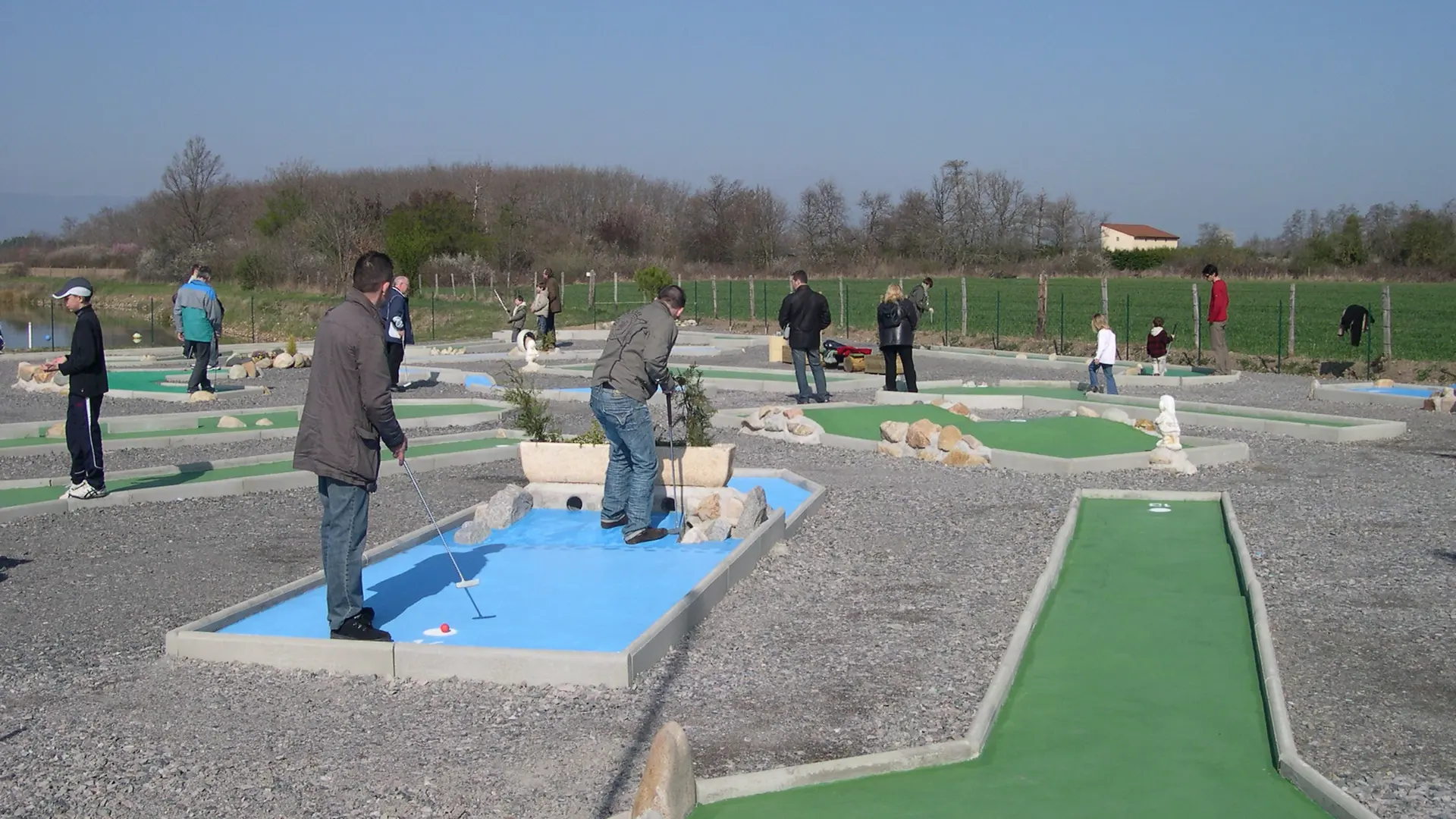 Mini golf - Performances drive