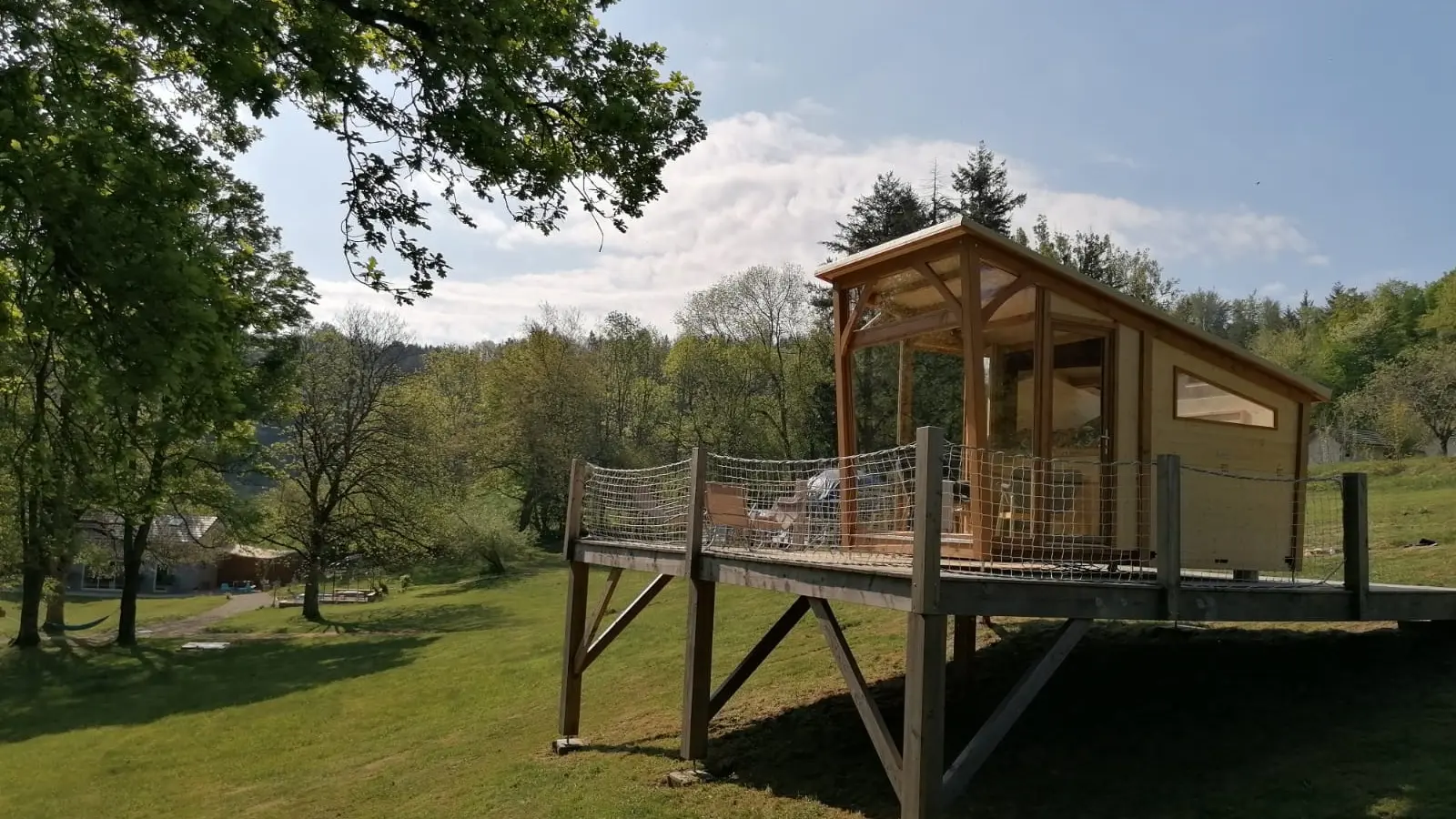 Cabane étoilée avec SPA