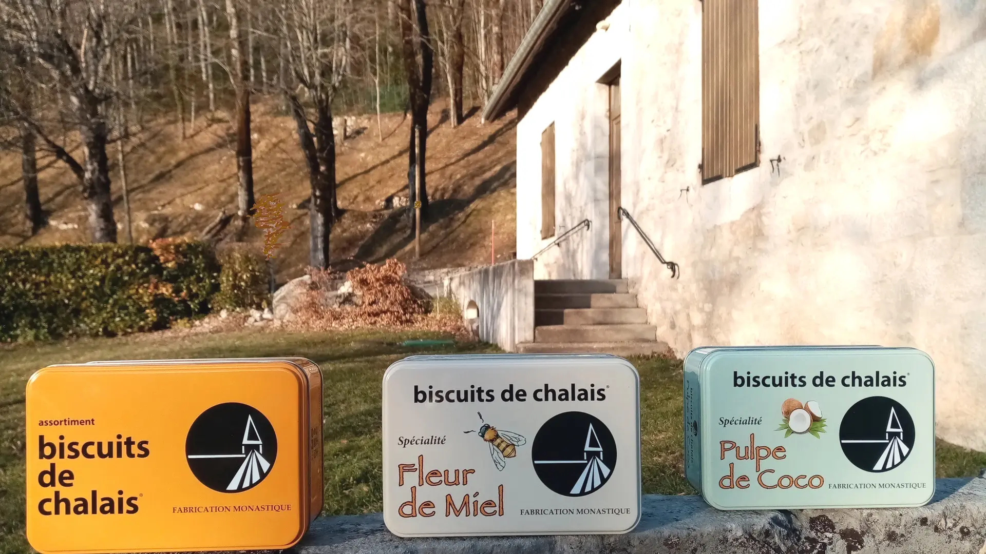 Boîtes biscuits de Chalais