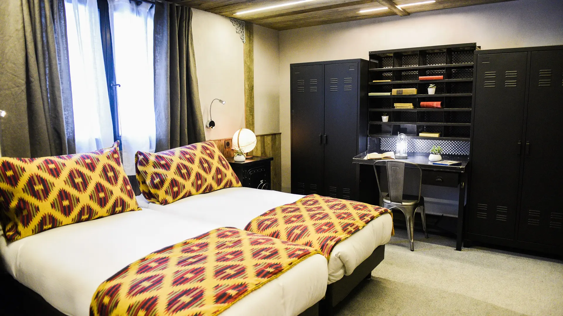 chalet l'atelier de charlotte - chambre double