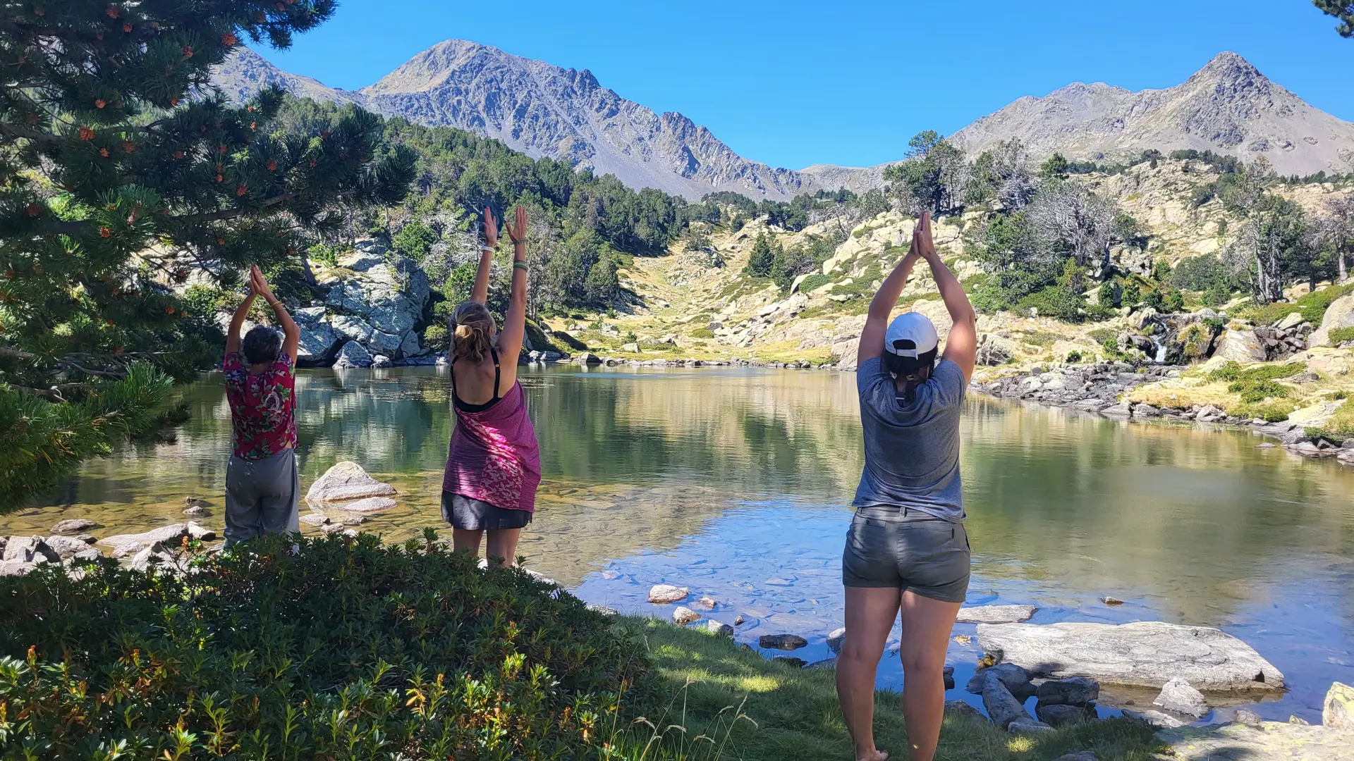 Yoga en montagne été