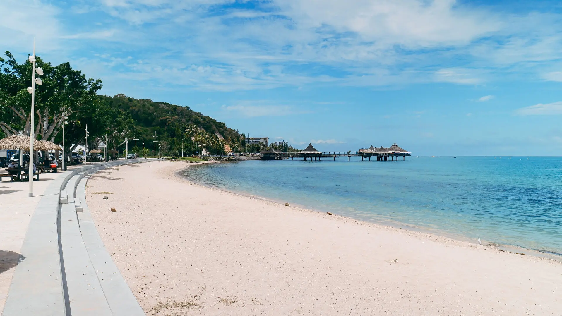 Anse-Vata beach