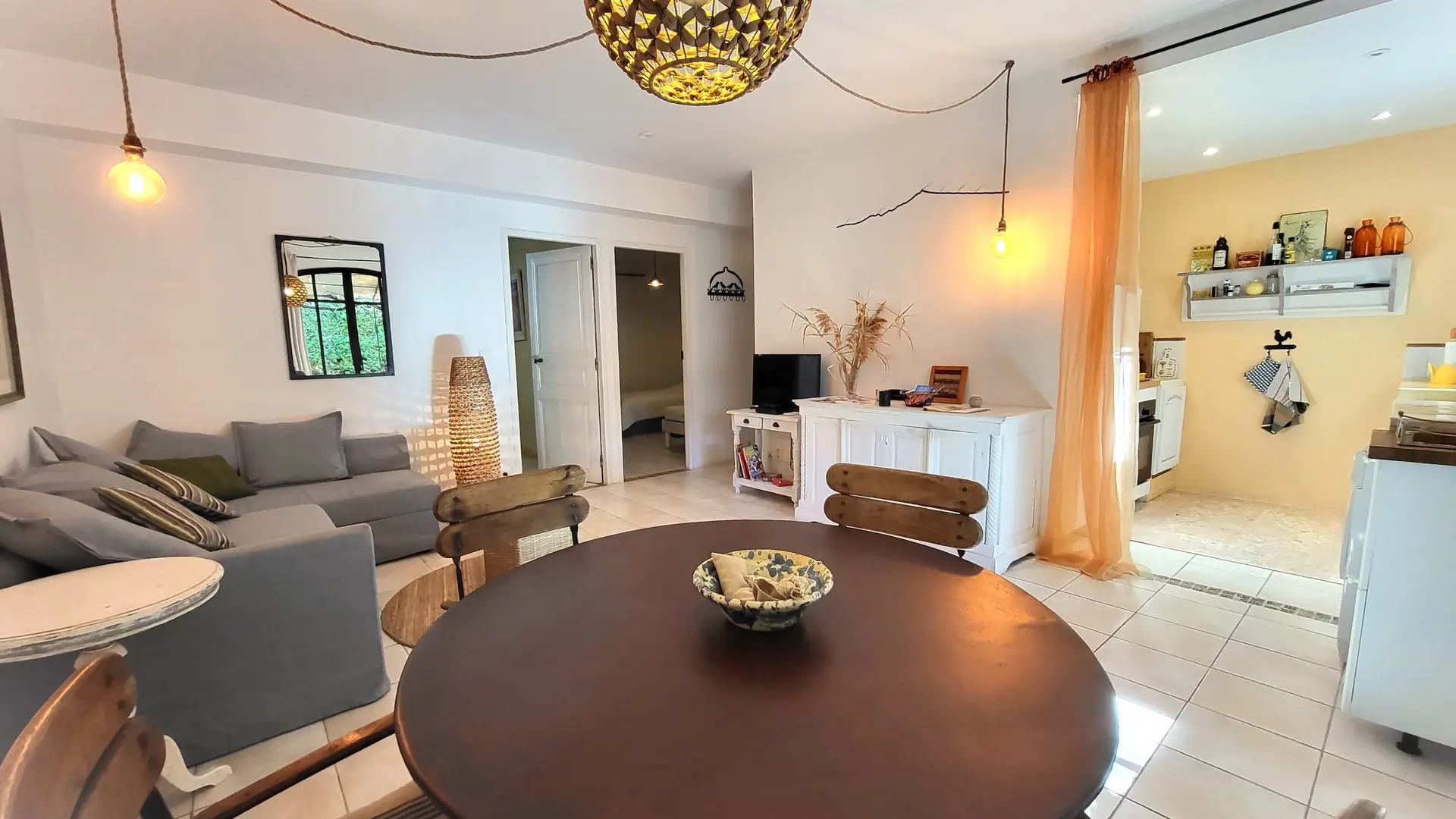 Cottage Le Ventoux pièce à vivre