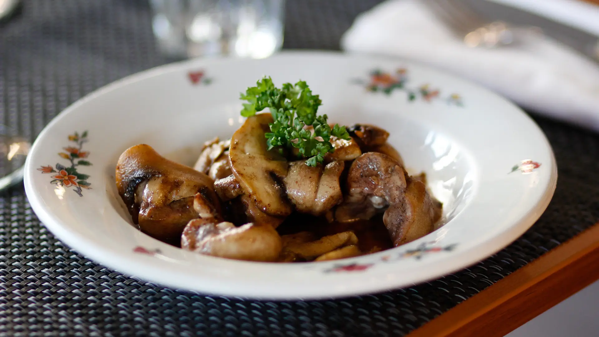 Assiette de rognons de veau
