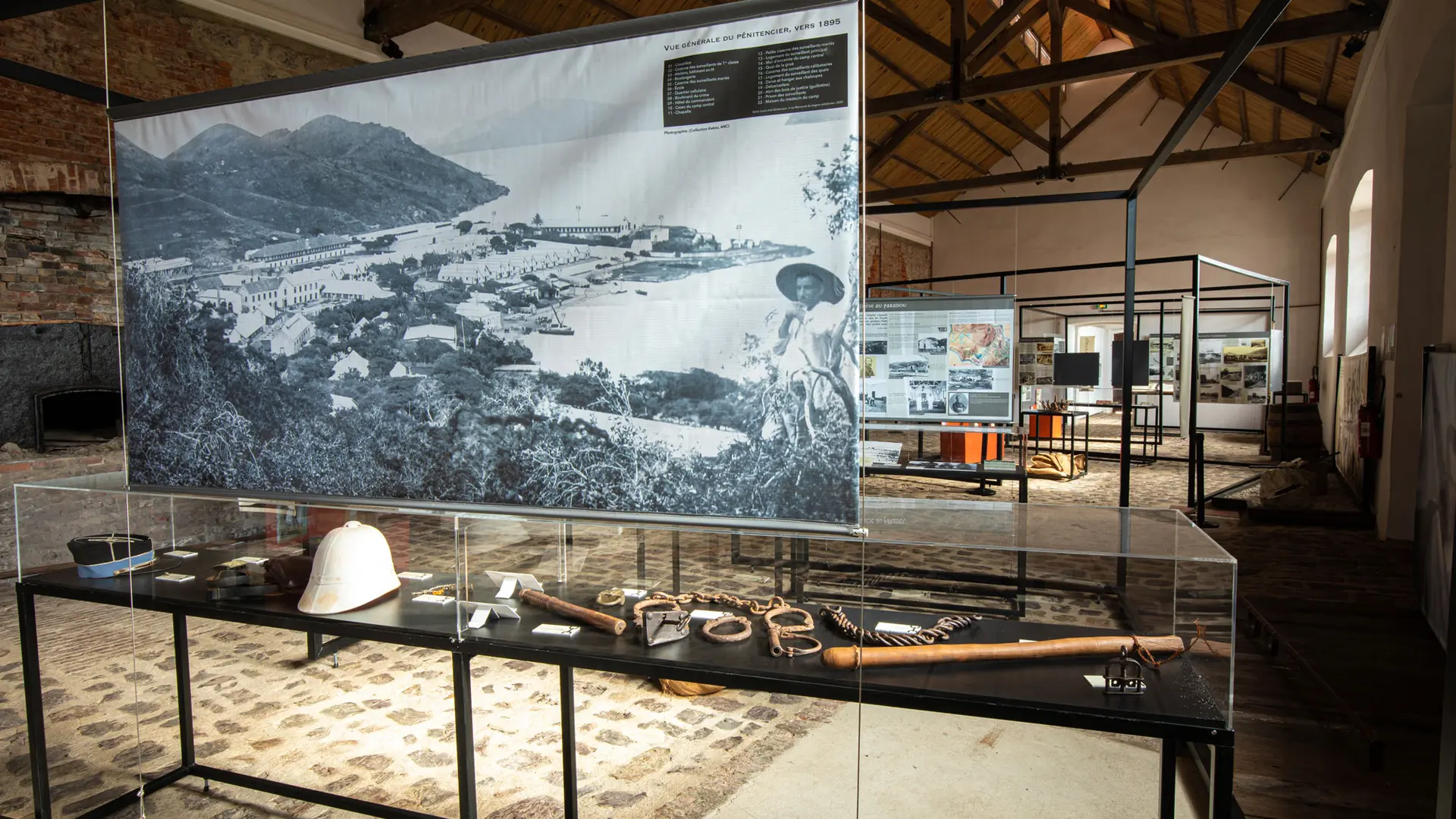 Exposition du Site historique de l'île Nou