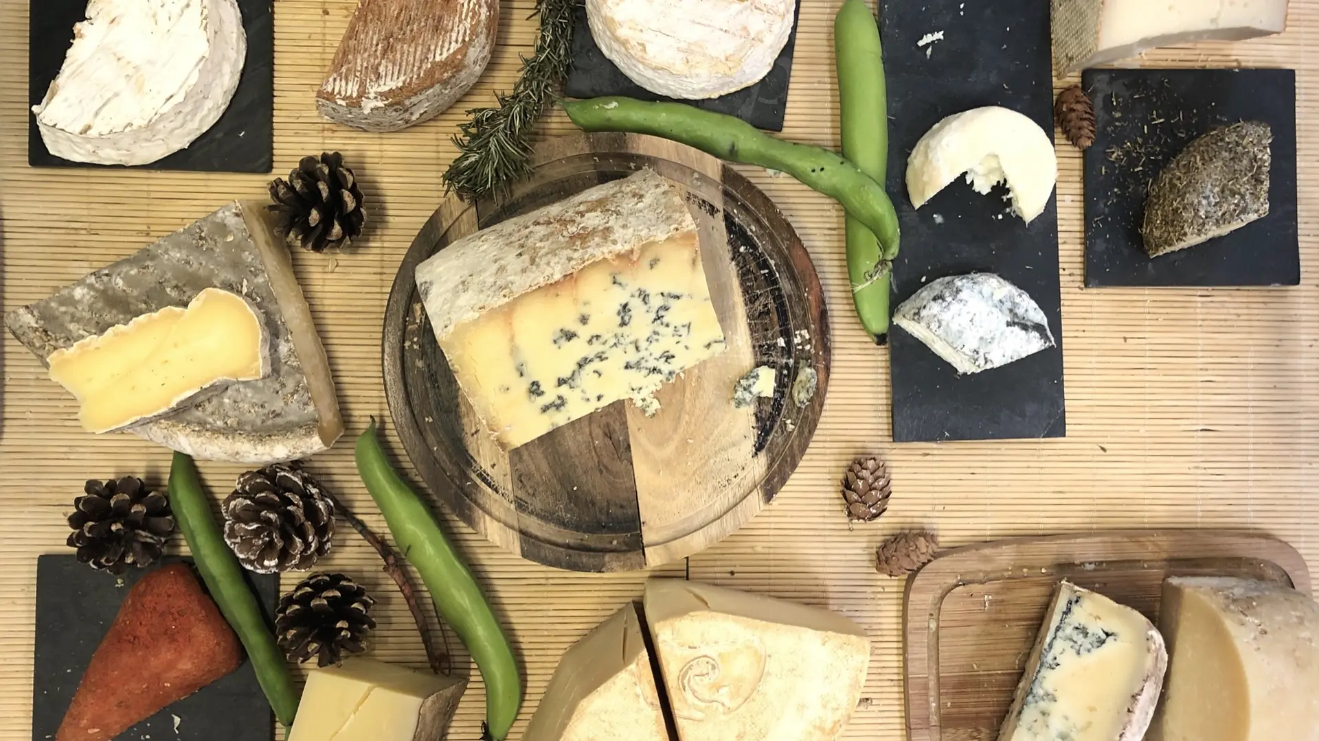 Plateau de fromages affinés