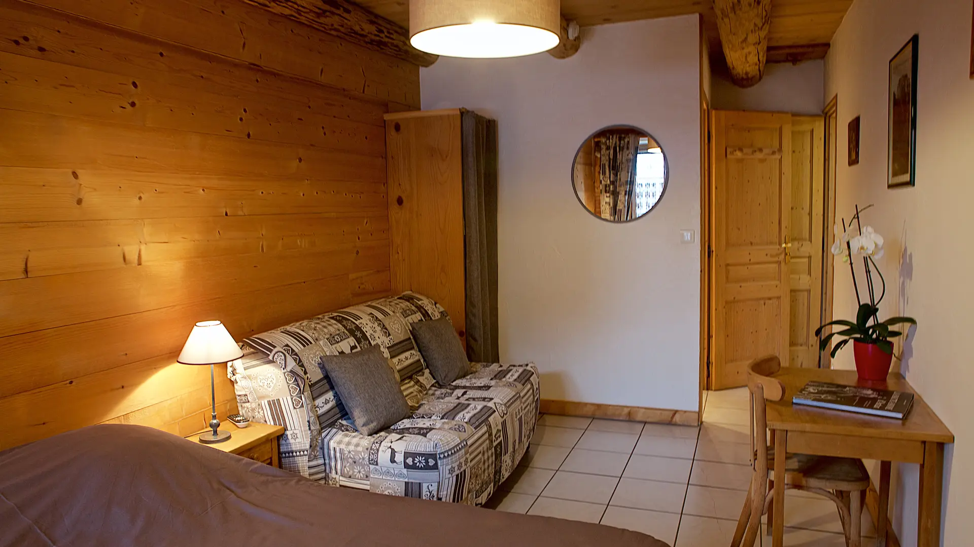 Chambre 1 à la ferme du Mont-Blanc