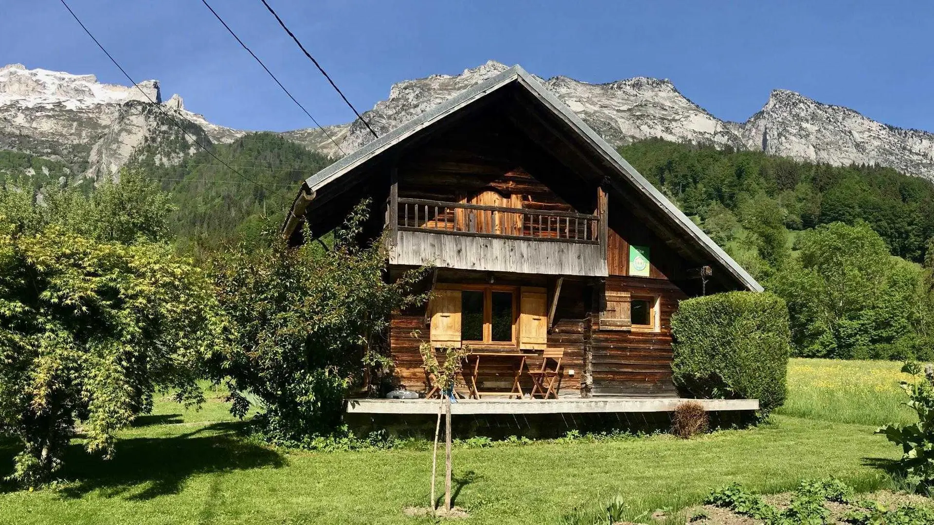Chalet avec Terrasse bois