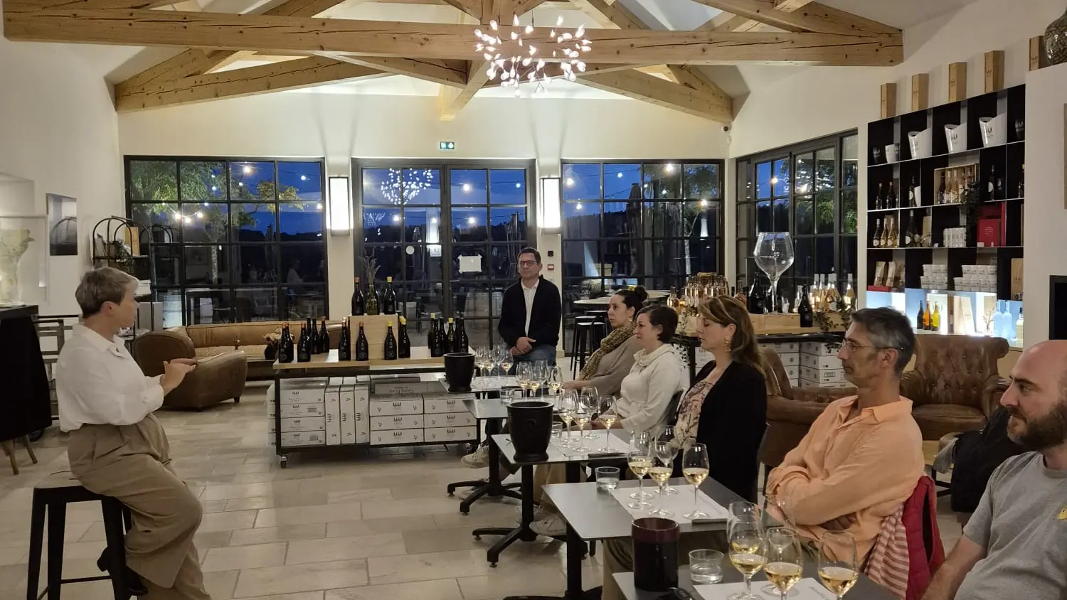 De la vigne au verre au Château de Sannes