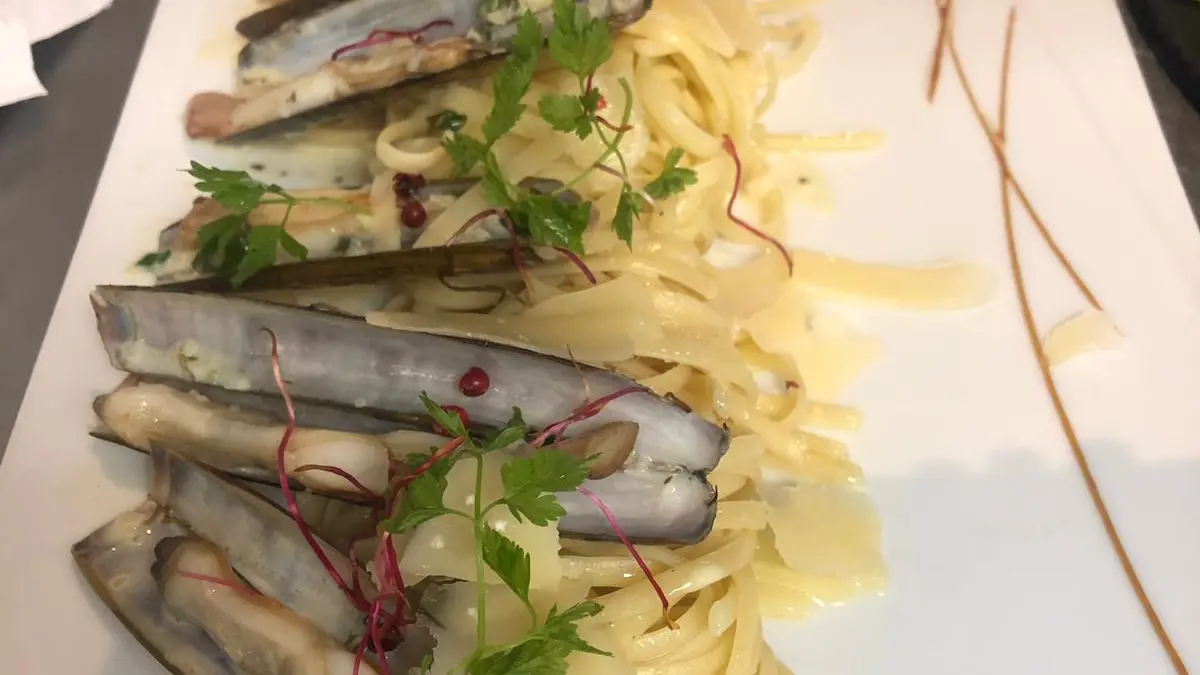 Linguini aux couteaux