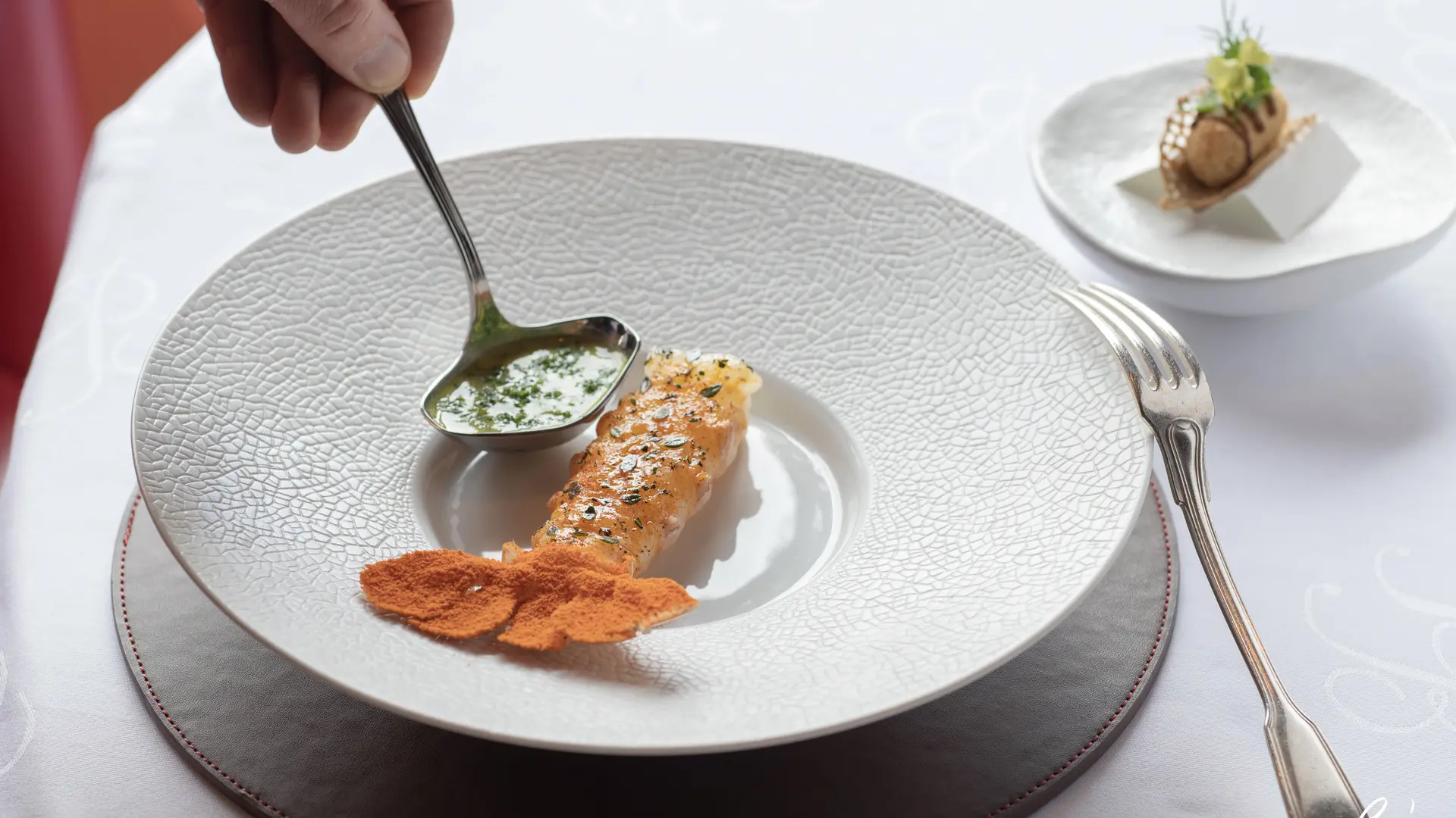 Le Rouget du restaurant gastronomique