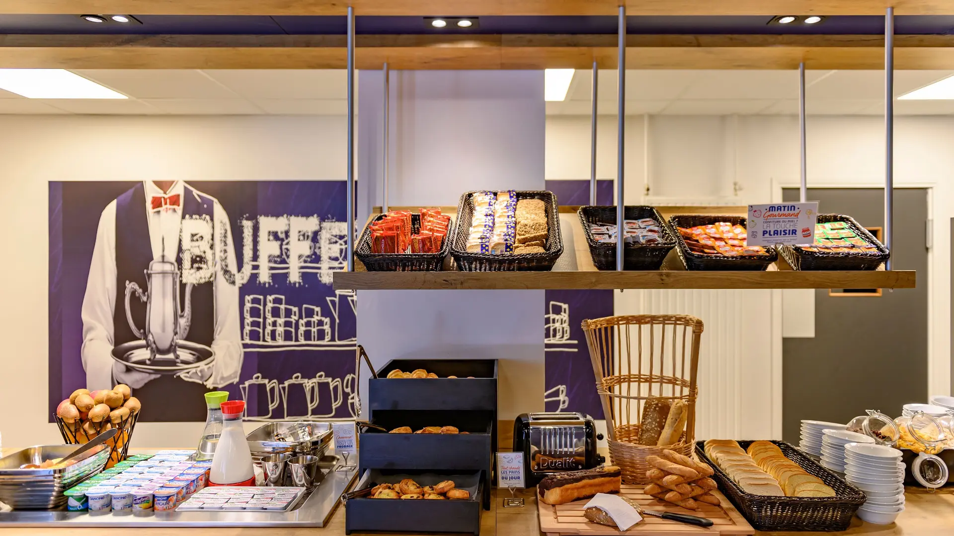 Buffet petit-déjeuner
