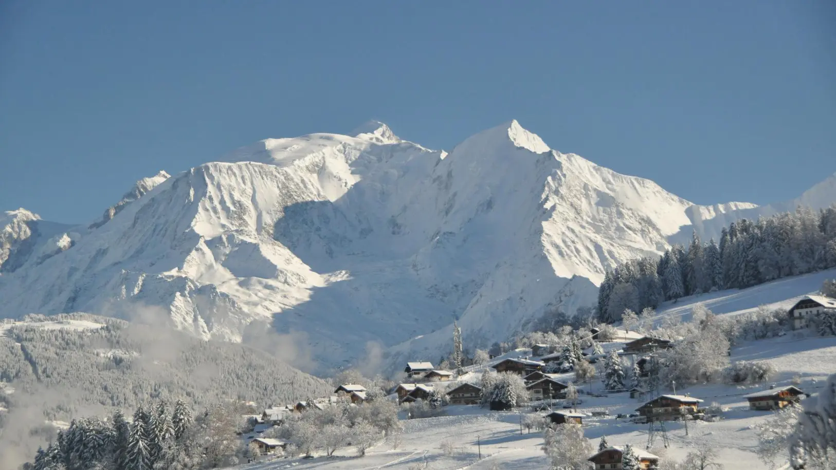 Vue du chalet