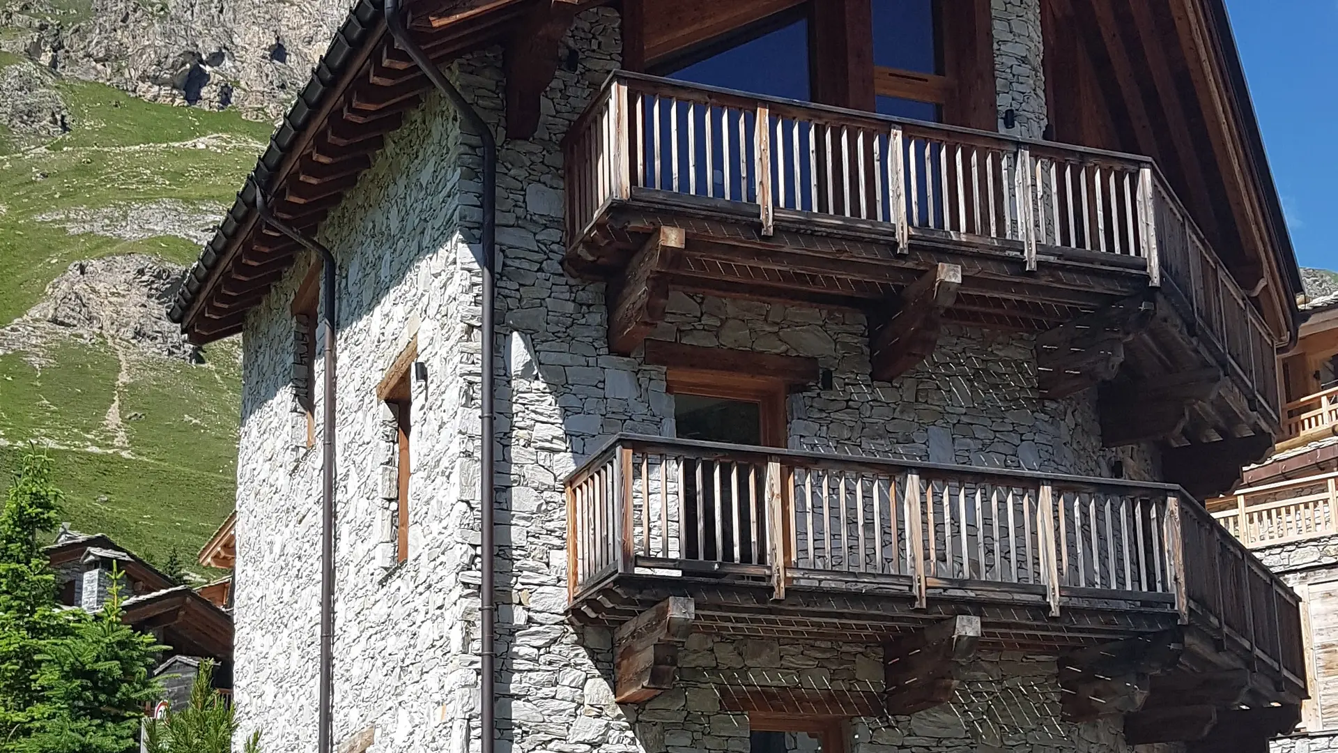 Vue extérieur_Chalet Chez Sylvain_Val d'Isère