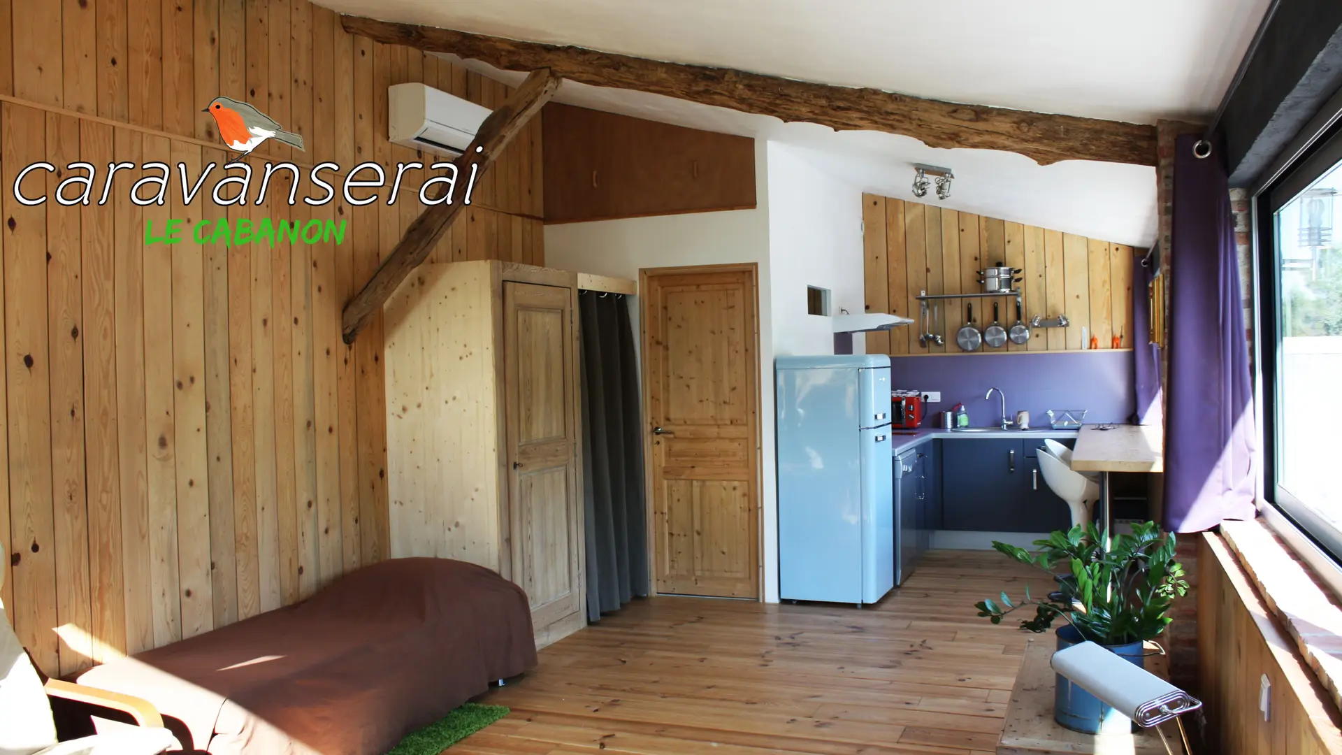 Espace cuisine-Chambre