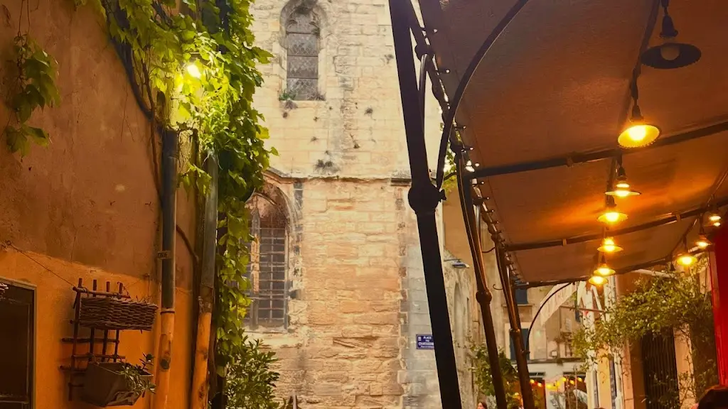 la terrasse la nuit