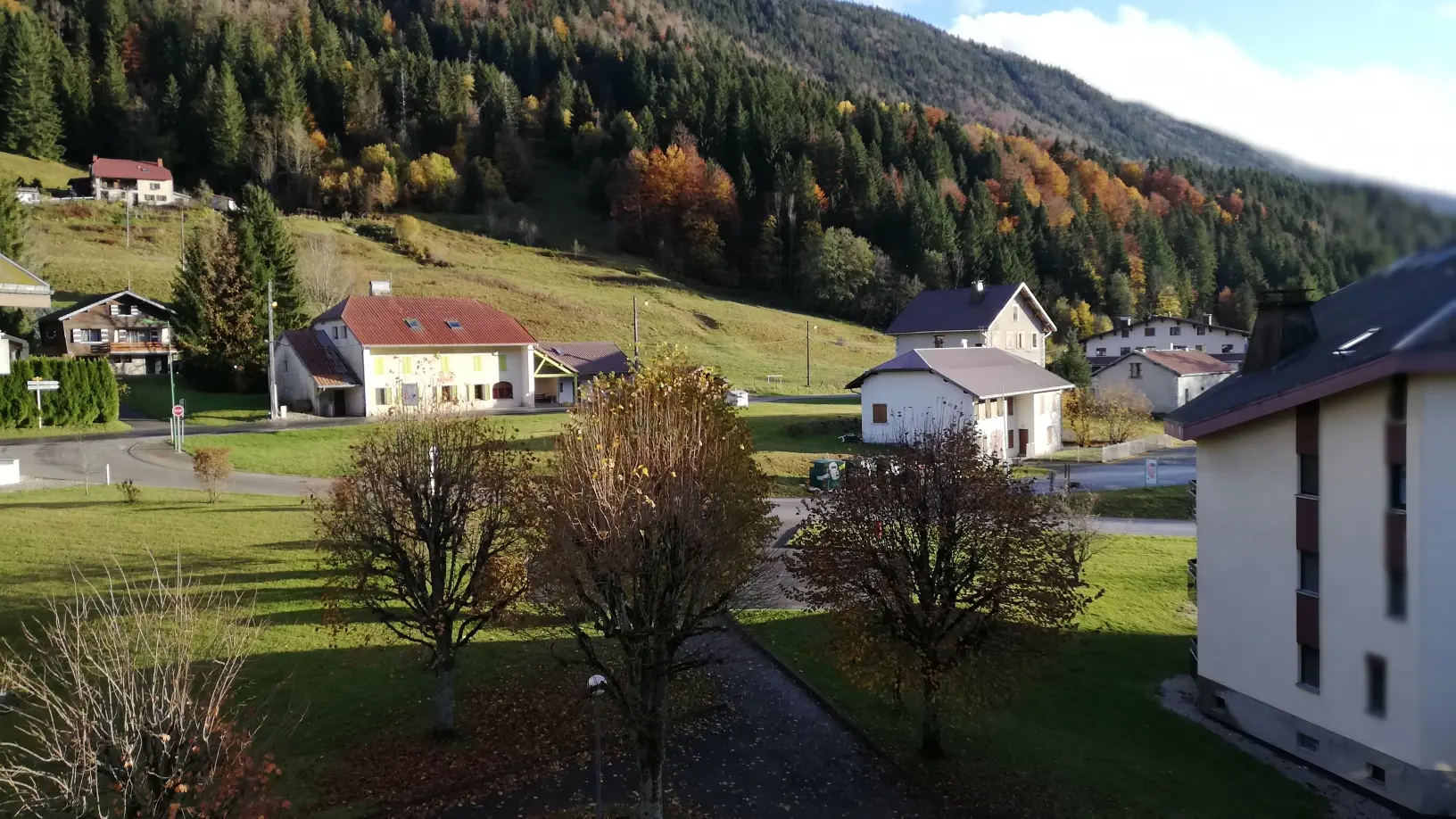 Vue du balcon