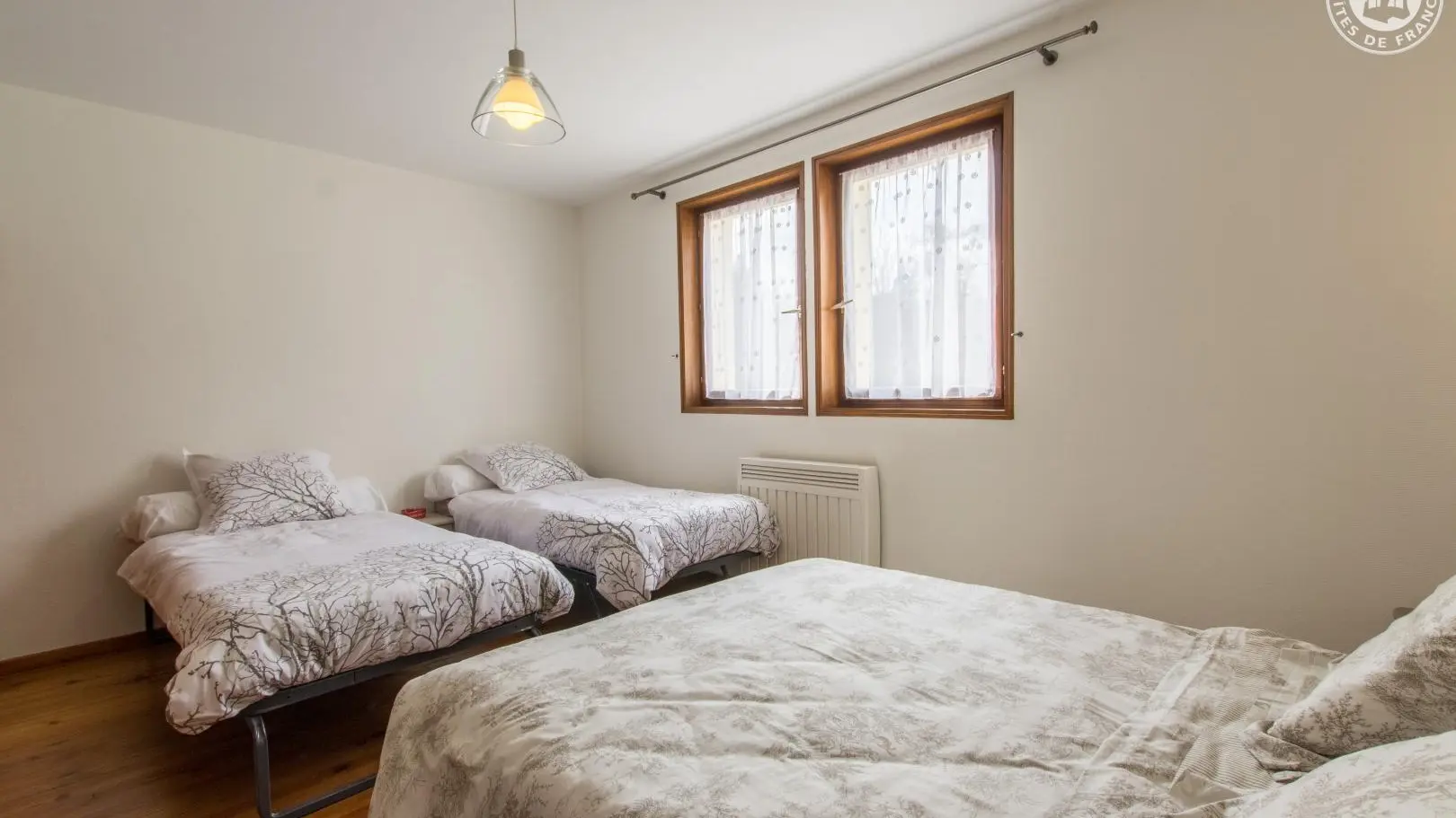 Chambre en configuration 4 lits