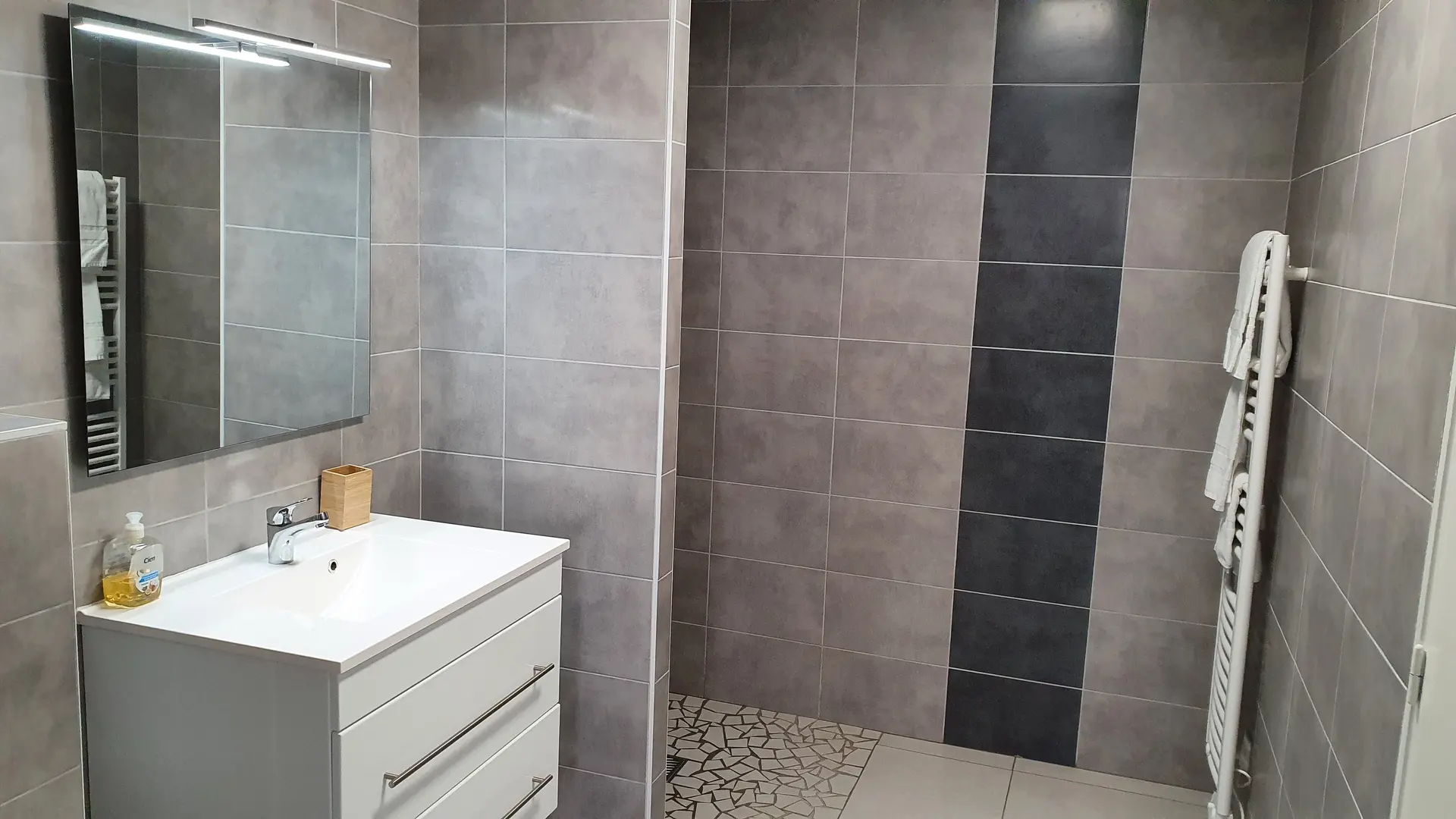 Salle douche - WC - Moulin Bleu