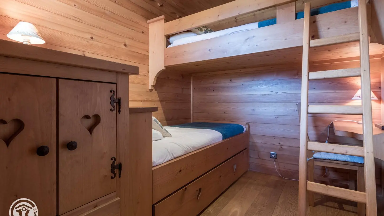 Chambre lits superposés