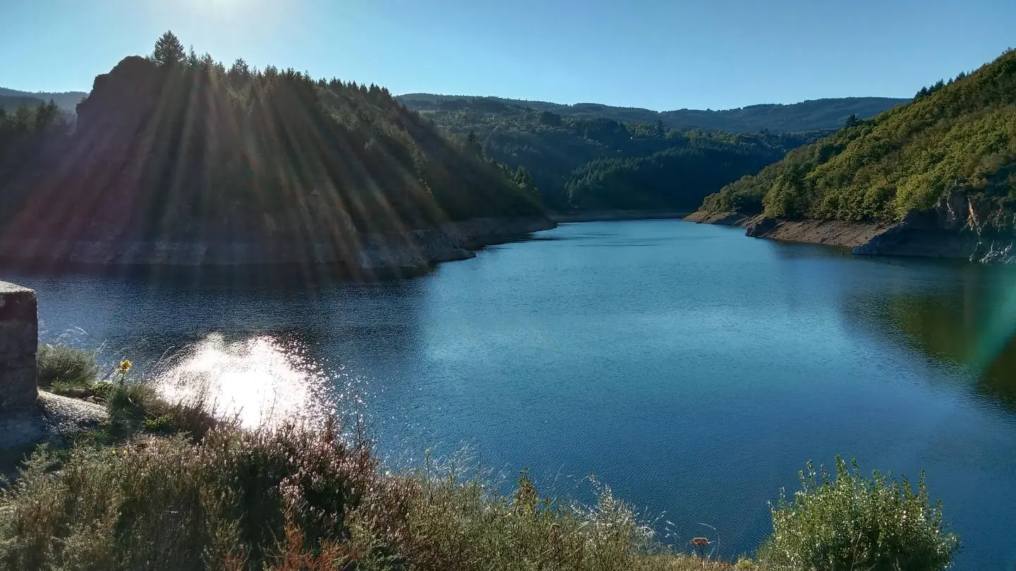 vu sur l'un des trois barrages