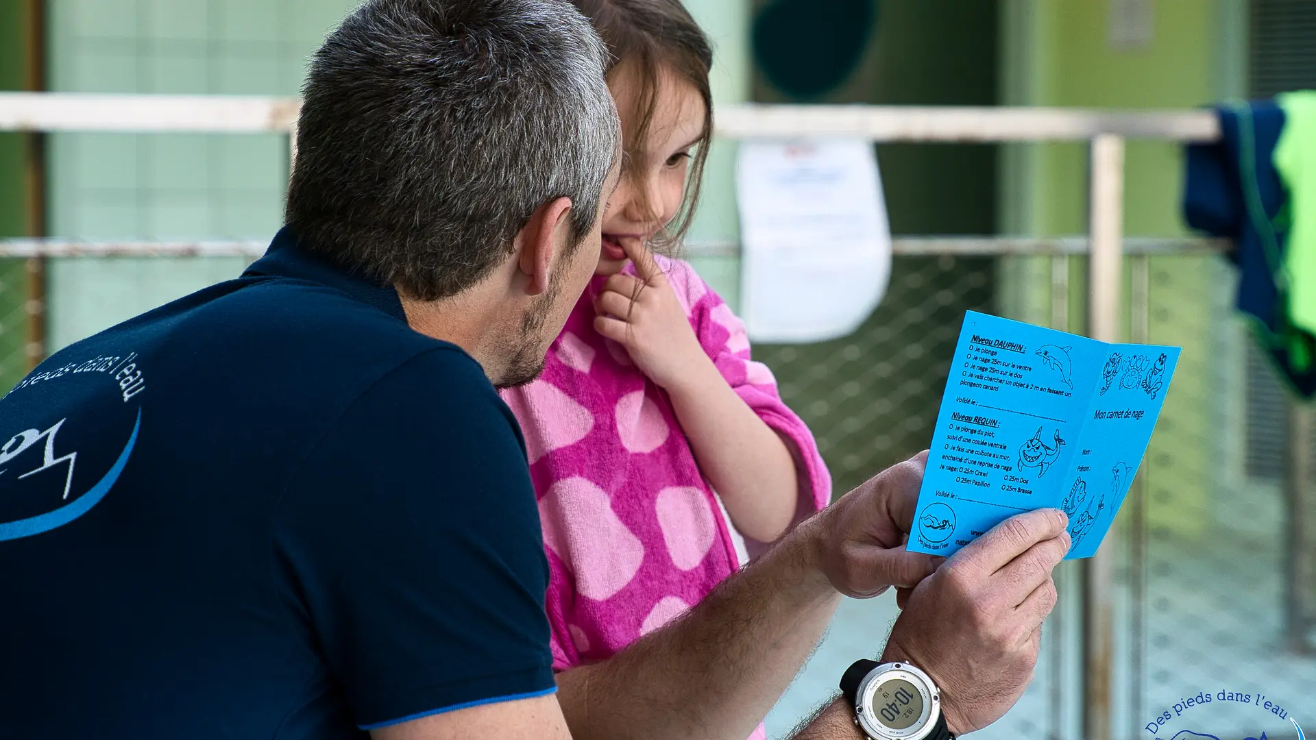Cours de natation au VVF