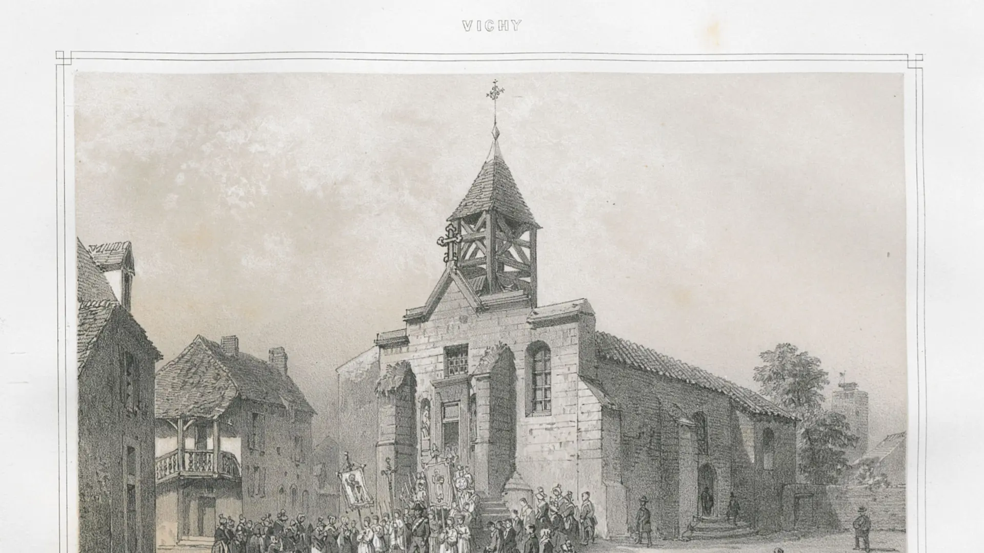 Extrait de Souvenirs de Vichy,  1856
