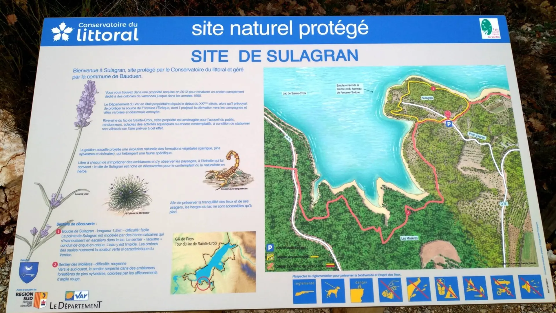 Le site de Sulagran