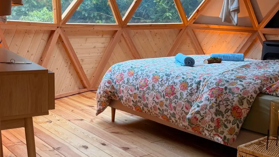 Camping Clair Matin - Dôme géodésique_Allevard