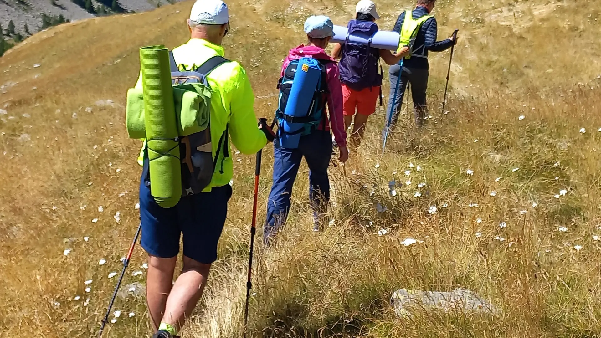 Montagnes d'Ubaye : Rando Yoga