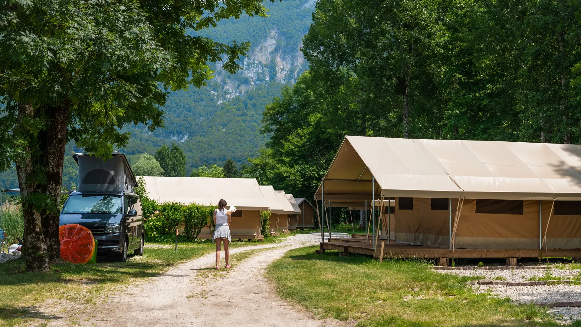 Chalets au Camping Les Peupliers