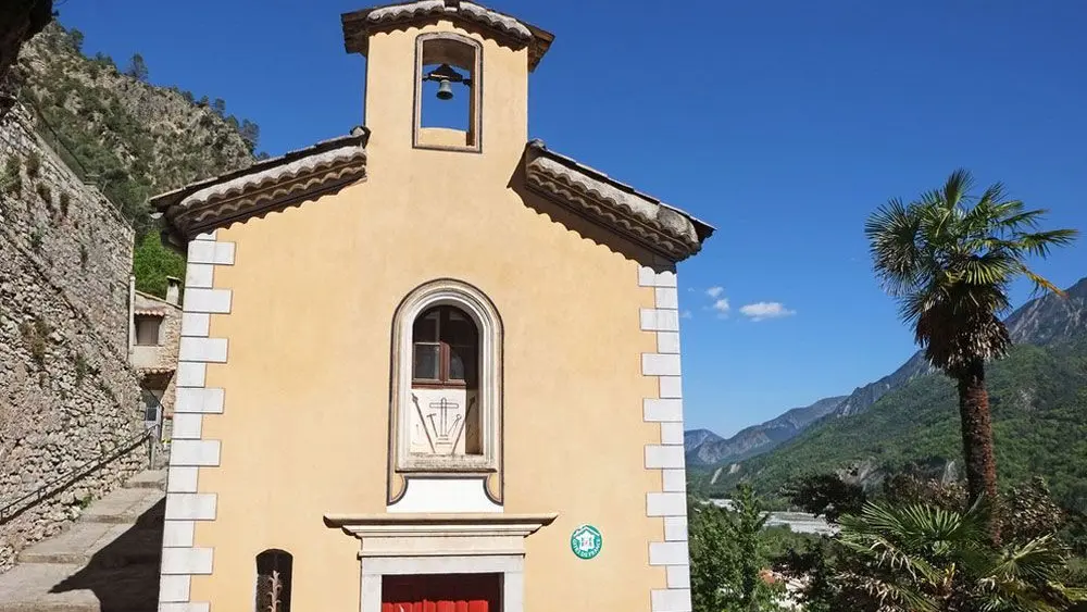 Chapelle Saint-Jean-Accès-Touet-Sur-Var-Gîtes de France des Alpes-Maritimes