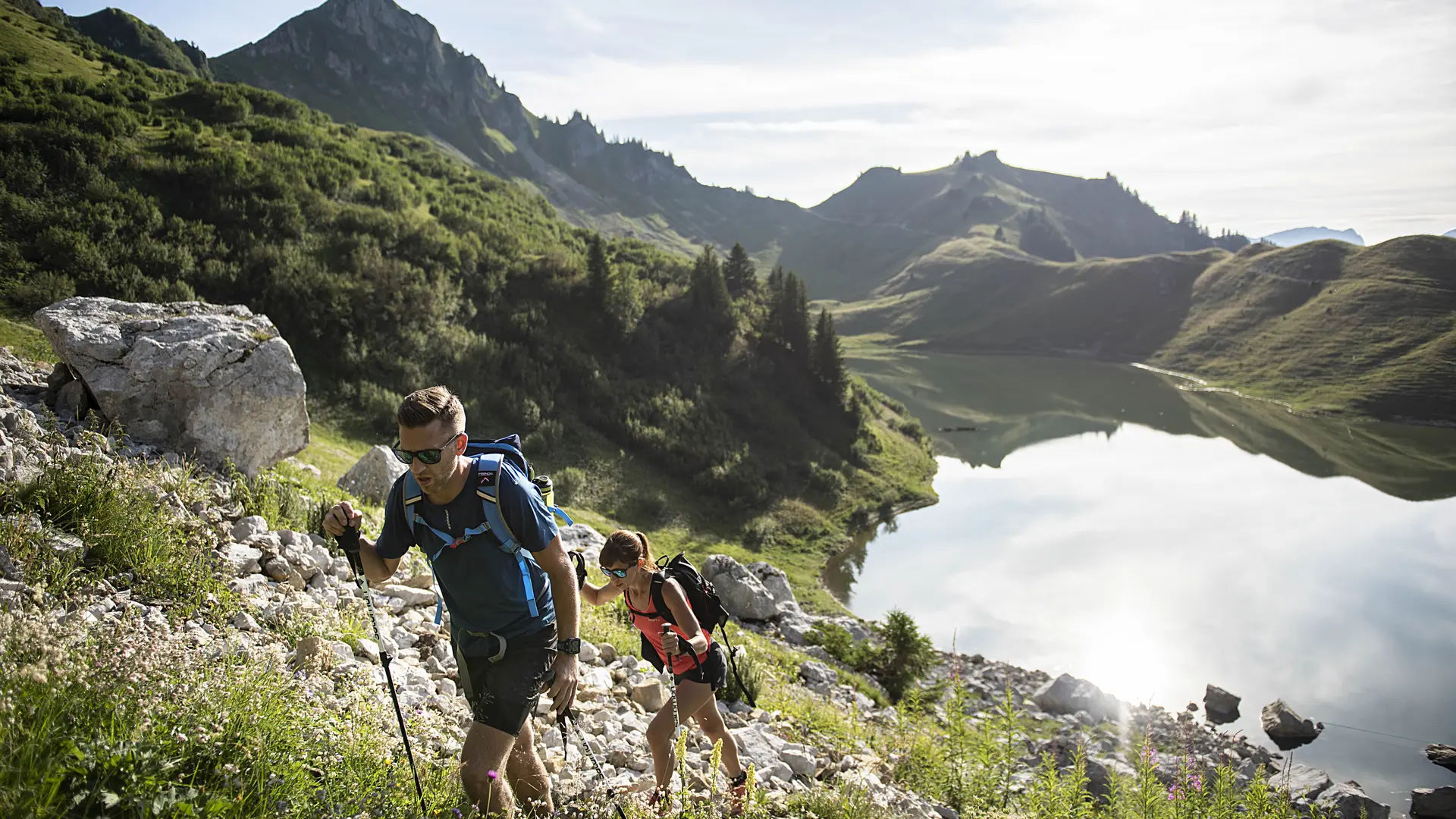 Tour du Roc des Tours et Lac de Lessy randonnée au Grand-Bornand