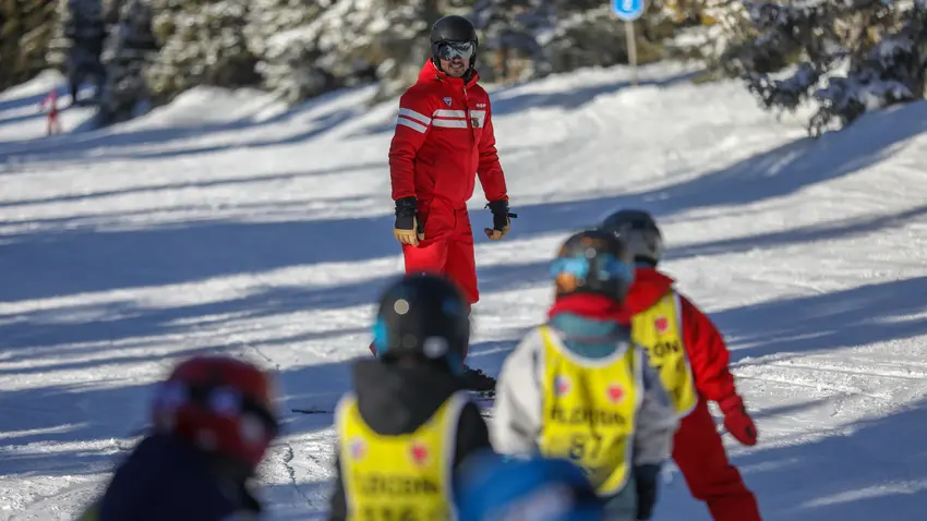 Club Piou Piou sortie sur les pistes