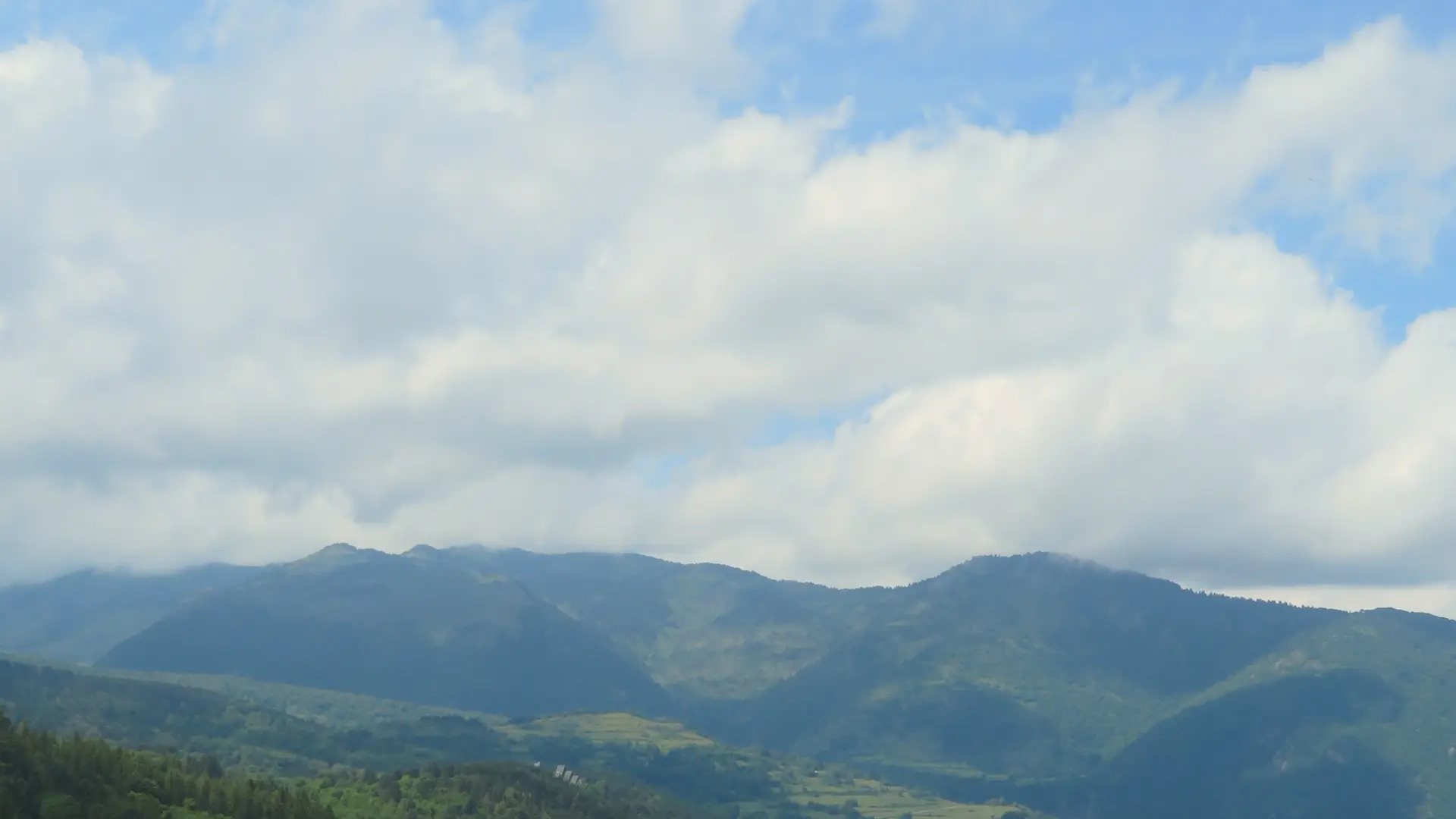 Vue sur les hauteurs