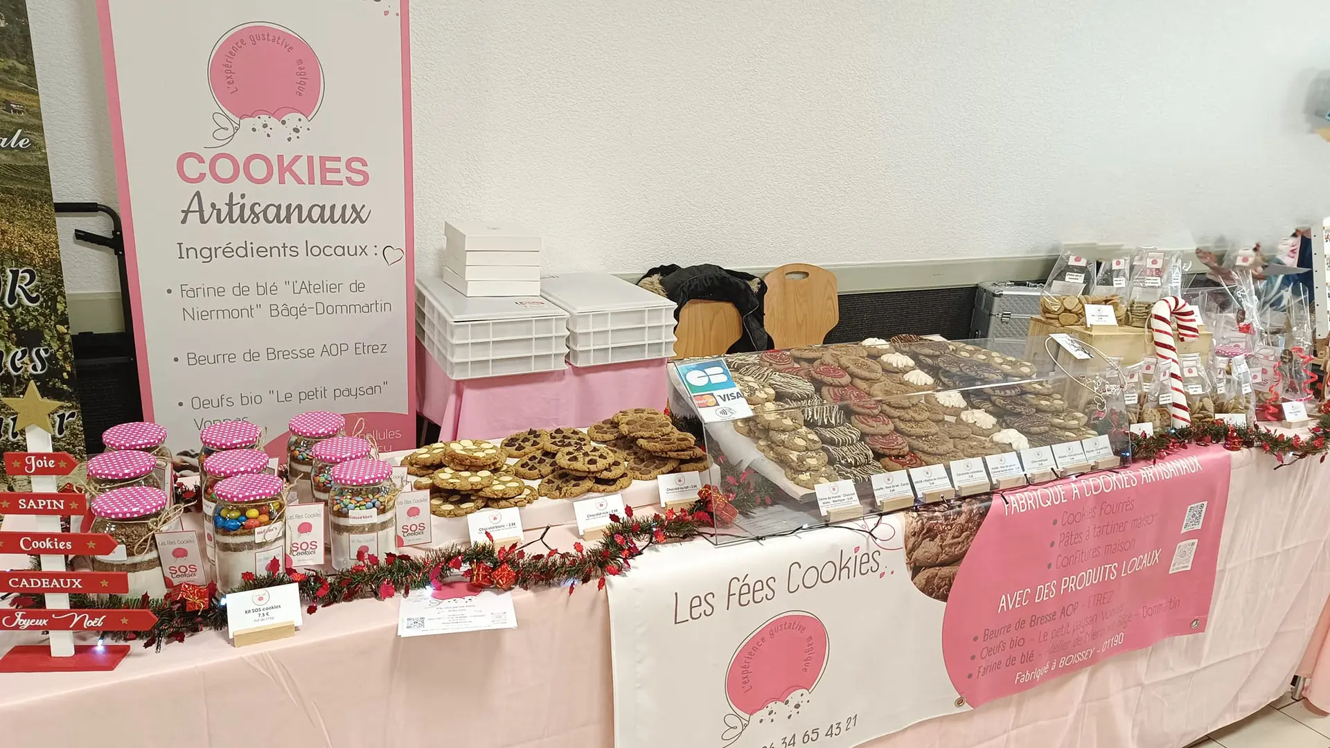 Présentation des cookies lors d'une opération commerciale