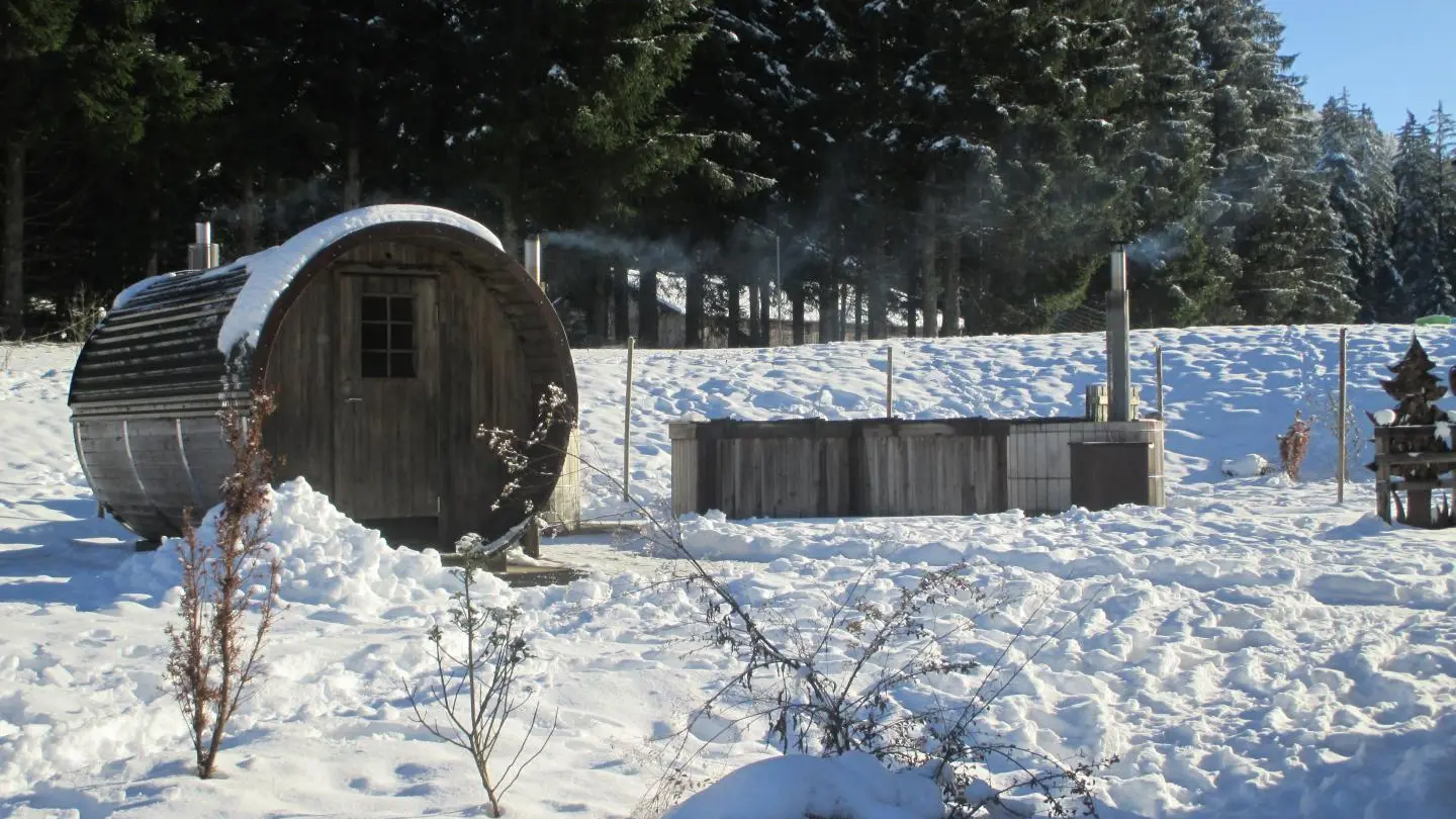 Bain nordique et sauna sur réservation après l'effort