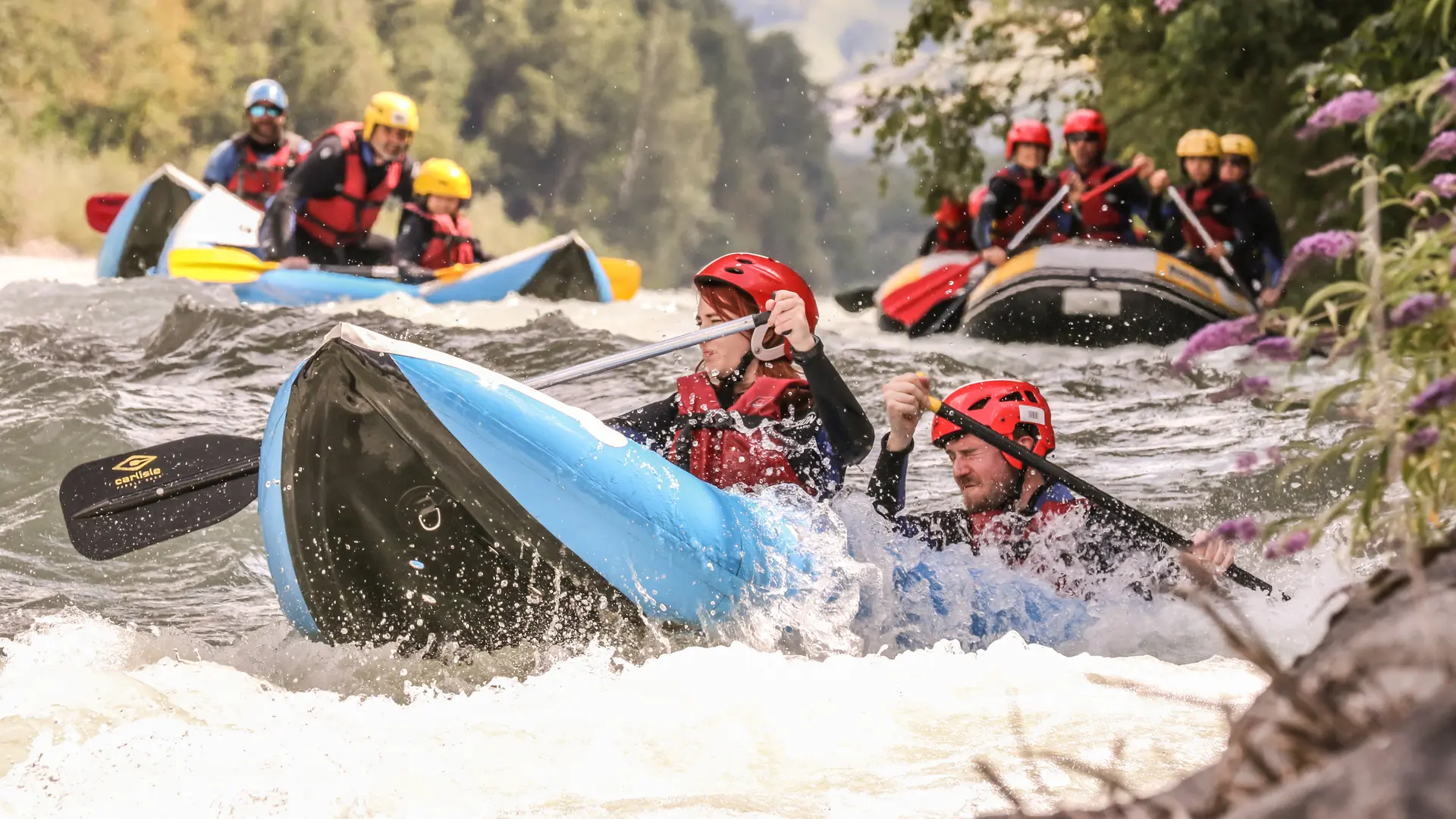 Navigation Aventures Passy - Adventures Payraud Session Raft - River Explorer Original ©