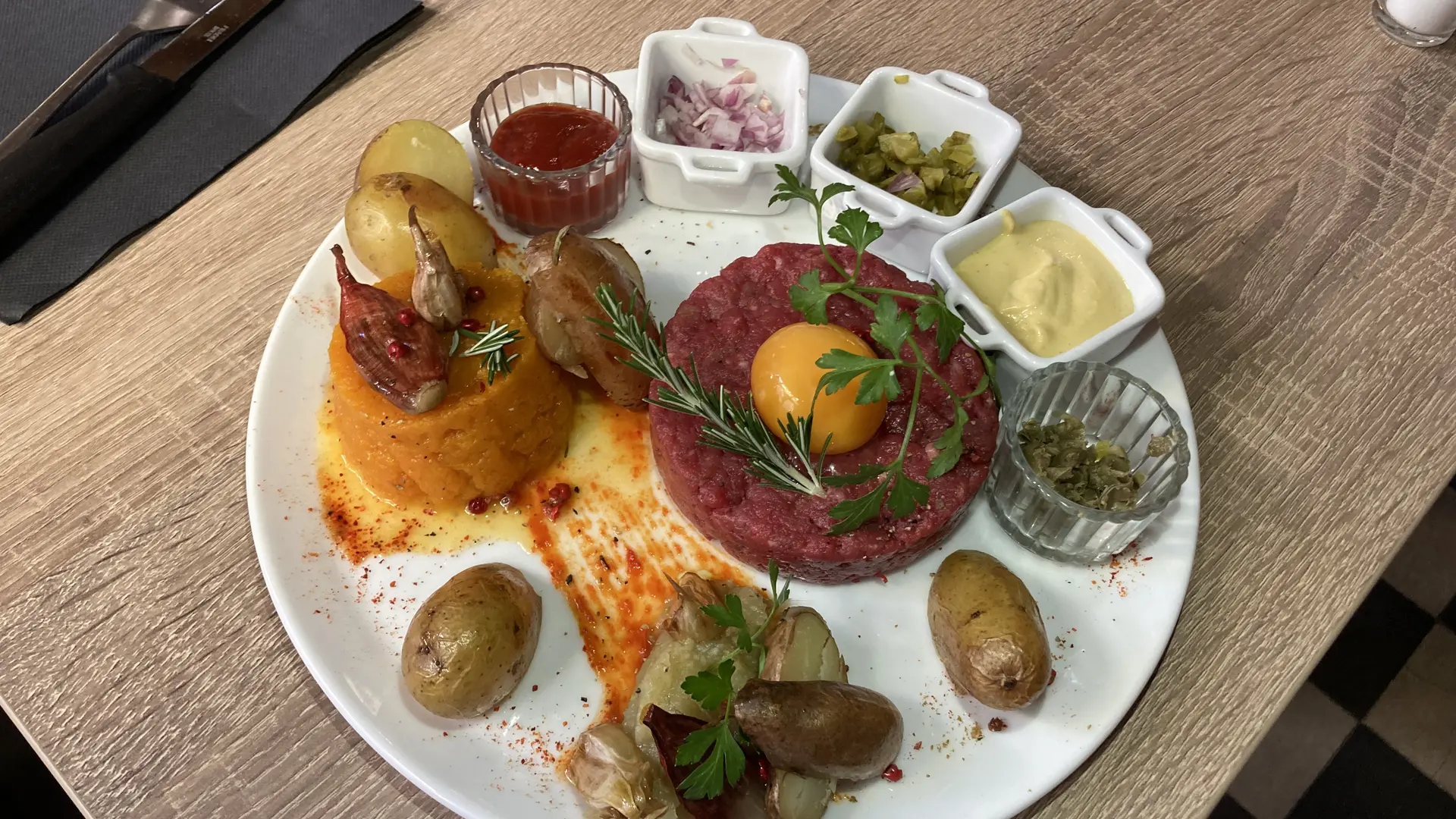 Le tartare de boeuf