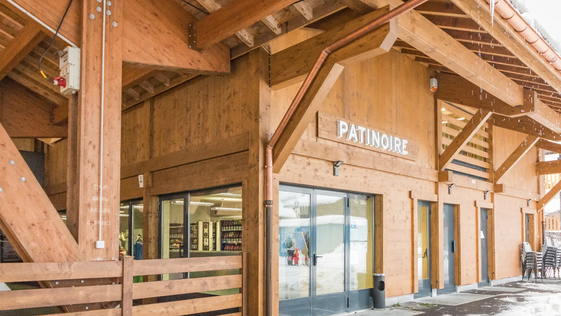 Patinoire au Grand-Bornand