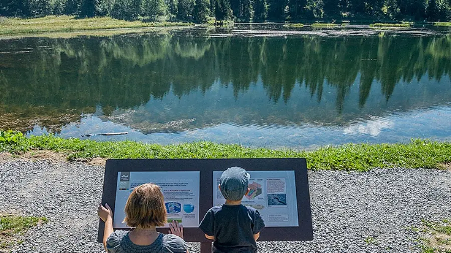 Lac des Mines d'Or (Geopark Chablais)