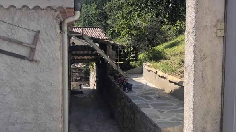 Gîte du Grand Braquet-Escalier du gîte-Puget-Théniers-Gîtes de France des Alpes-Maritimes