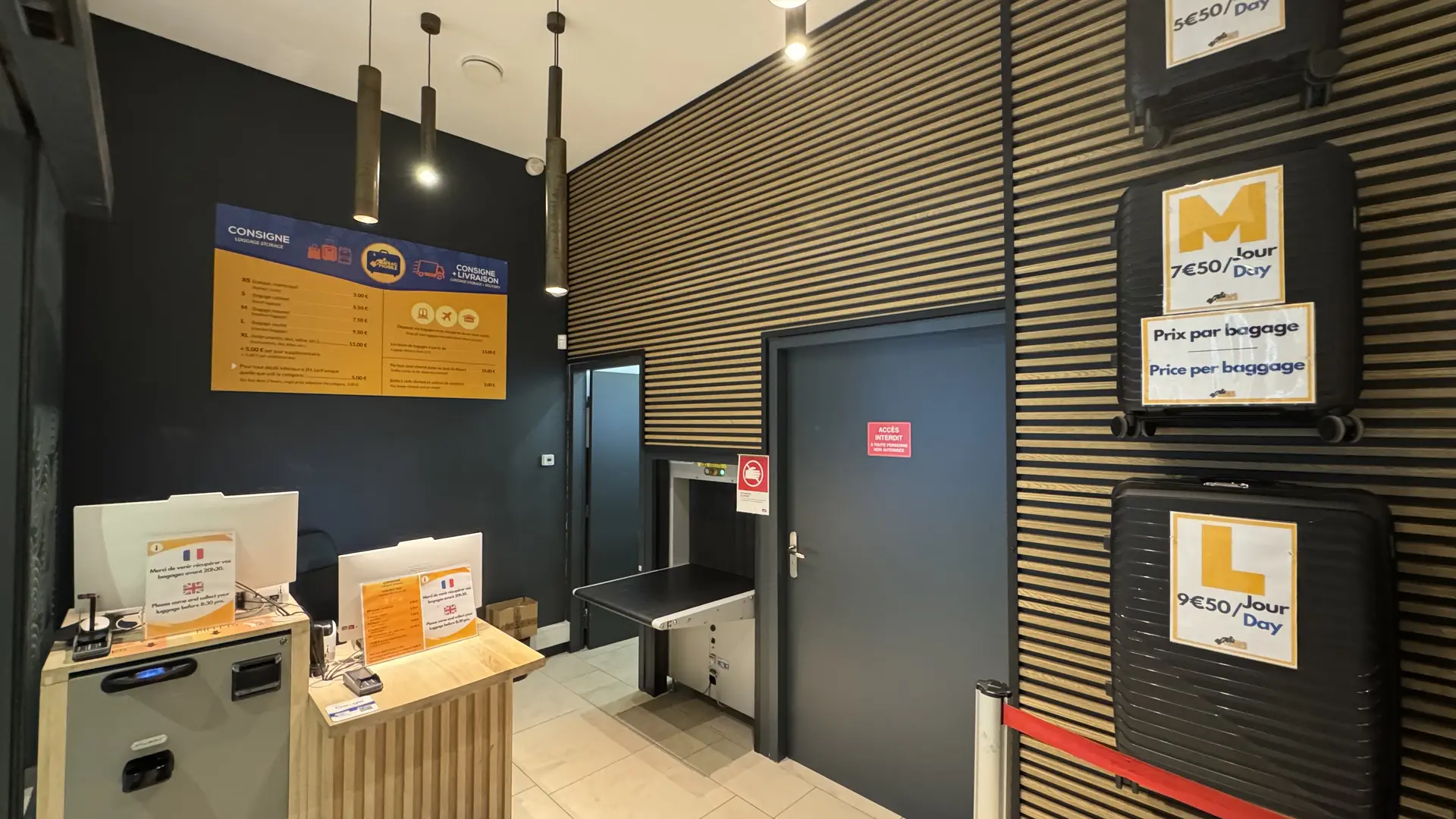 Consigne à bagages Bagmobile Gare Nice-Ville