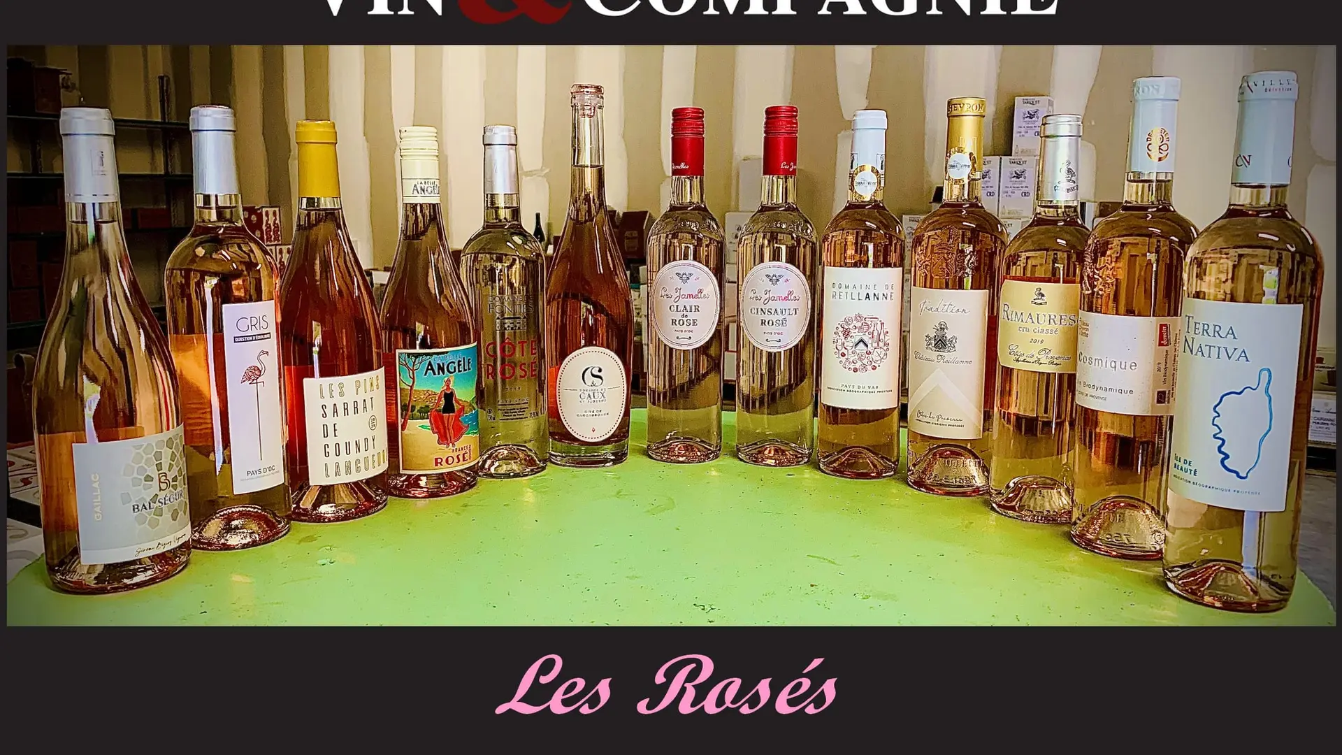 Vin & Compagnie rosé