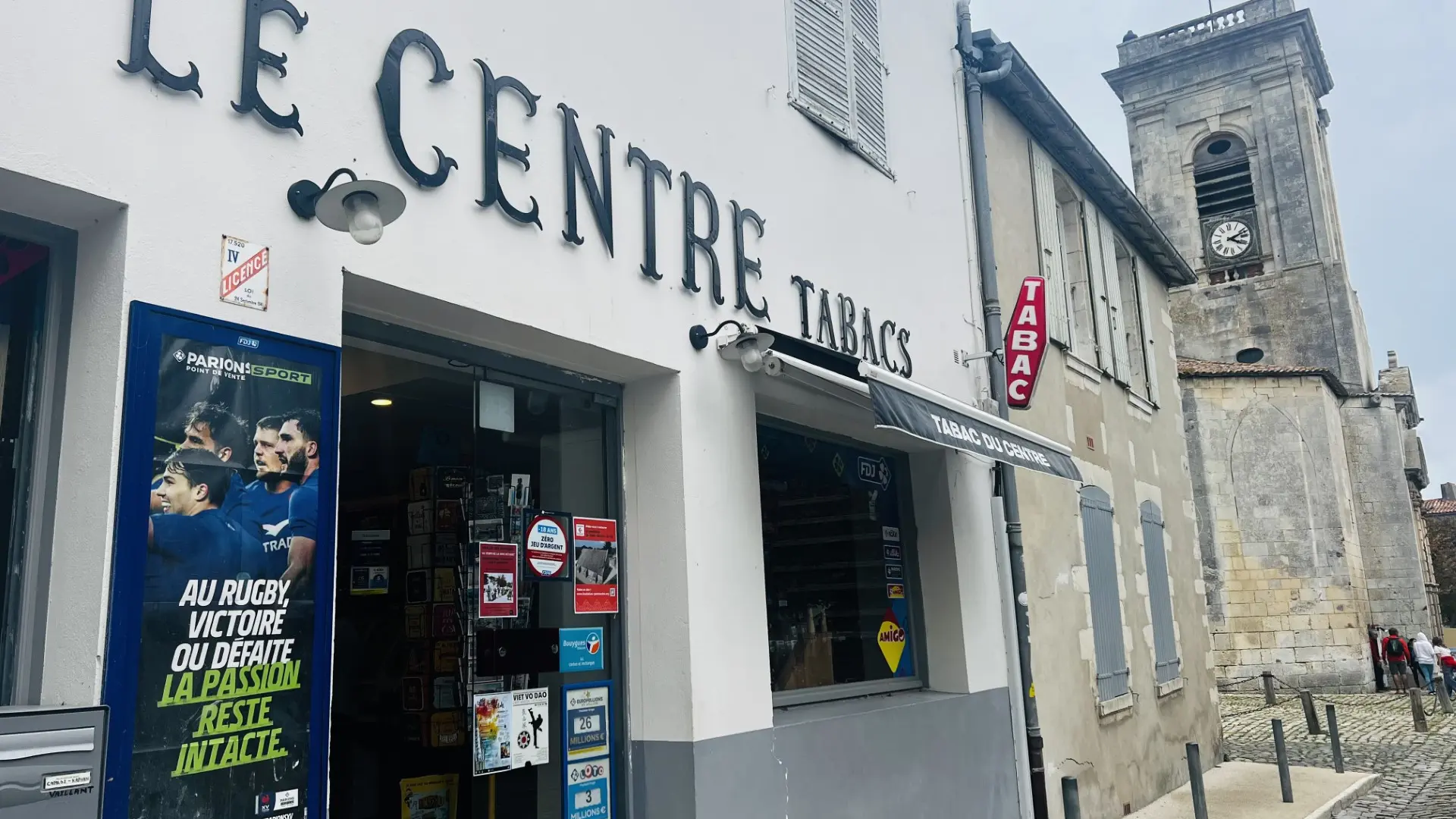 Devanture extérieure